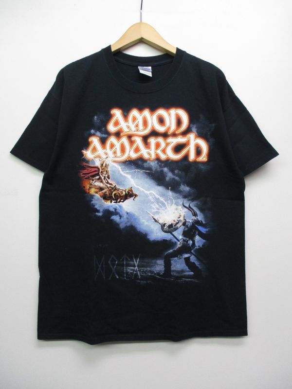 AMON AMARTH アモン・アマース KNOTFEST 2014 GILDAN Tシャツ L