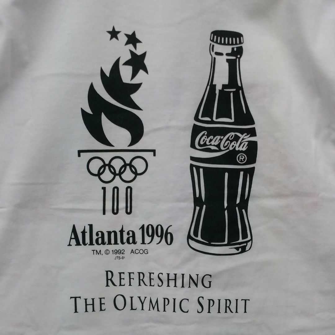 VINTAGE Coca-Cola コカ・コーラ OLYMPIC DAY RUN Tシャツ