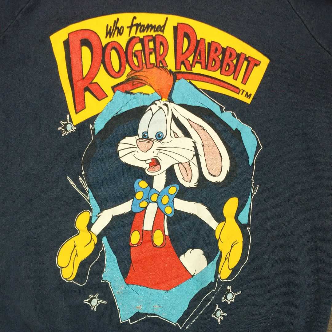 VINTAGE ロジャーラビット ROGER RABBIT スウェット S