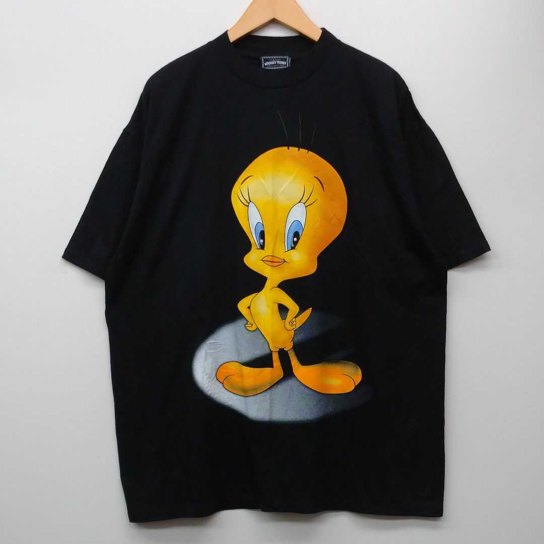 ◯ 90's ヴィンテージ トゥイーティープリントTシャツ