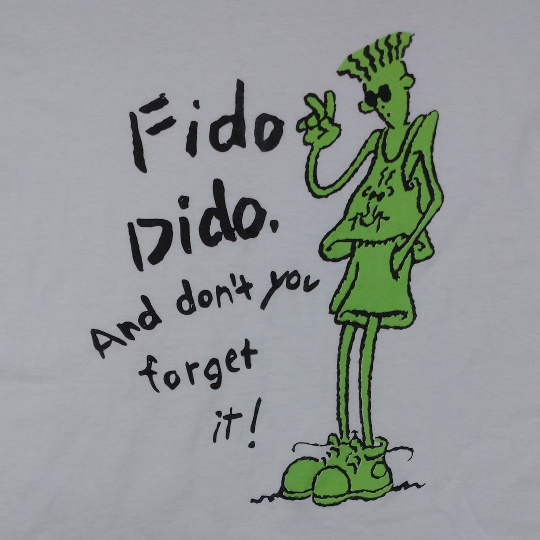 VINTAGE Fido Dido BACKSTAGE PASS カナダ製 Tシャツ XL
