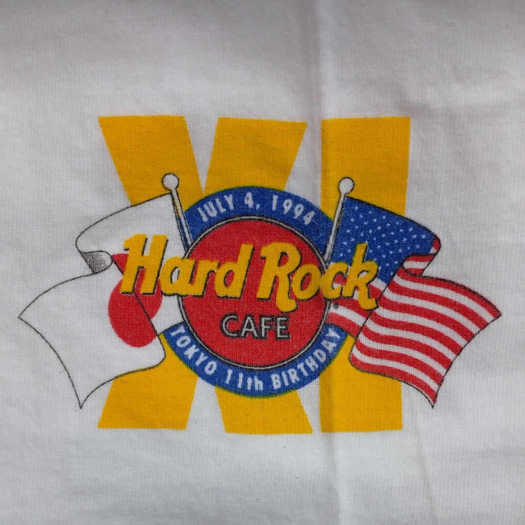 VINTAGE Hard Rock CAFE TOKYO ハードロックカフェ東京 Hanes USA製 T