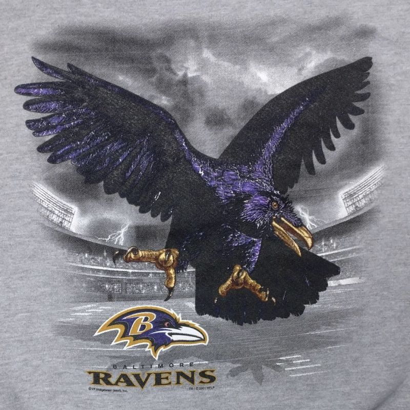 Baltimore Ravens ボルチモア・レイブンズ NFL Lee SPORT スウェット L