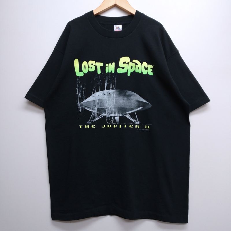 袖丈20【XL】90s 映画 Lost in Space ロストインスペース Tシャツ